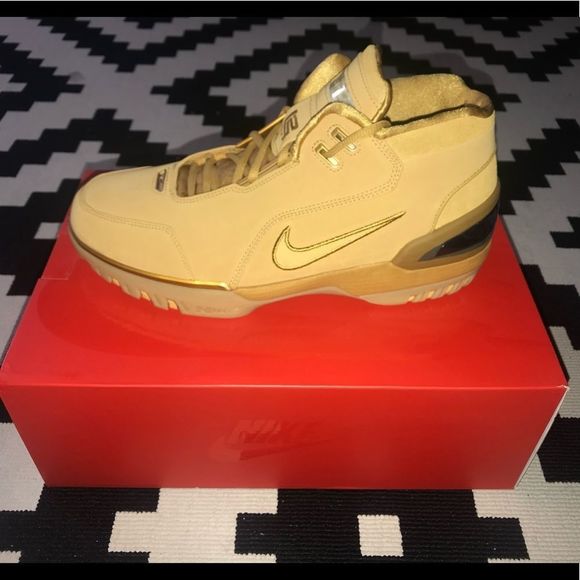 Lebron Nike Air Zoom Generation Wheat Sz 11 DS